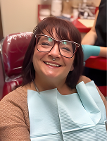 Happy patient