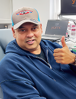 Happy patient