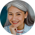 Smiling person
