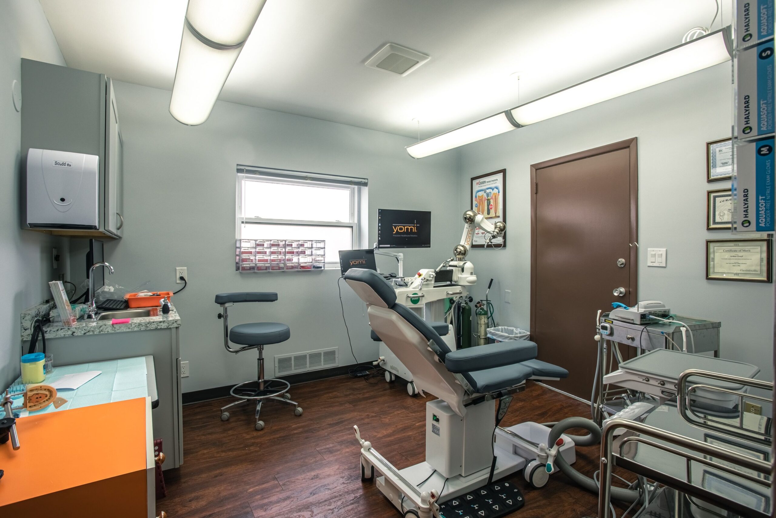 fully equipped dental office
