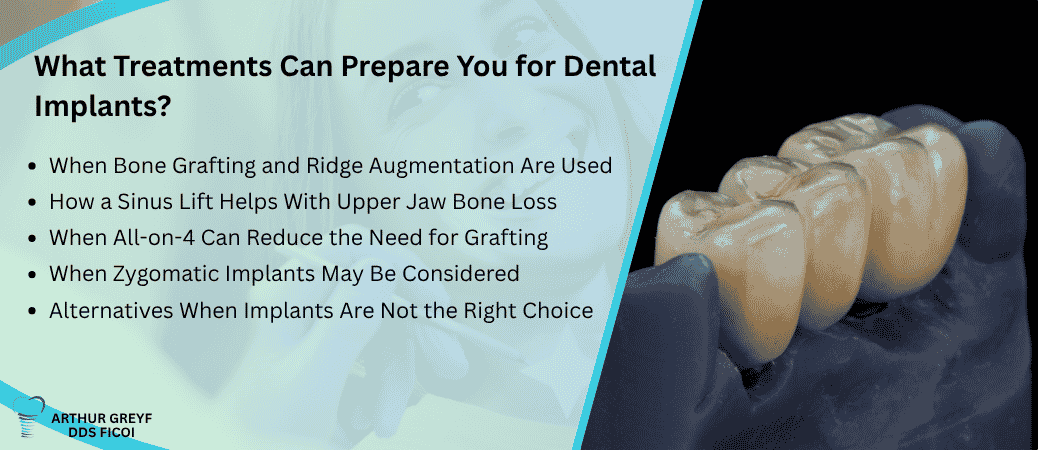 Which Treatments Can Make Implants Possible